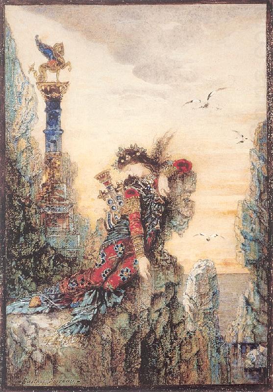 Gustave Moreau Sappho china oil painting image